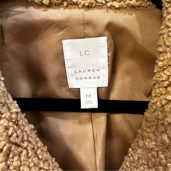 LC Lauren Conrad Sherpa Moto Jacket - Picture 5 of 7